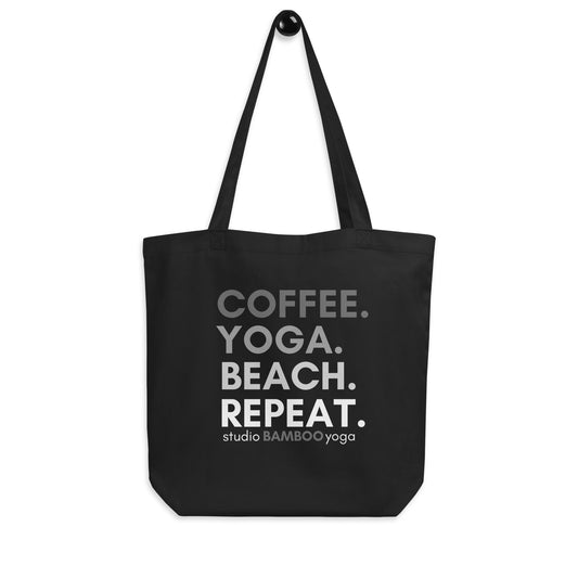 Summer Collection Coffee Yoga Beach Eco Tote Bag