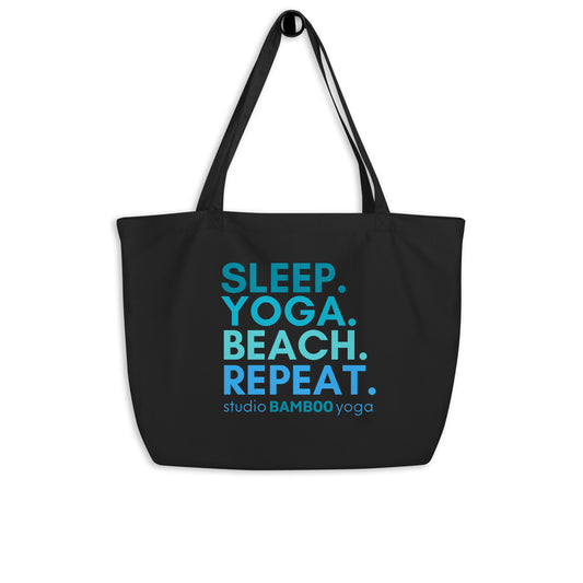 Summer Collection Sleep Yoga Beach Large Tote Bag